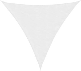 vidaXL Parasolar, alb, 2x2x2 m, 100% poliester Oxford