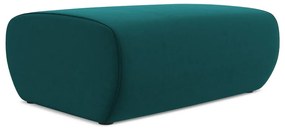 Taburet turcoaz cu tapițerie din catifea Kapua – Makamii