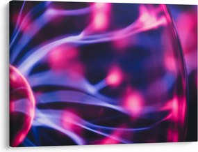 Tablou abstract mov (70x50 cm)