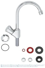 GROHE 20393001 - Baterie monocomandă pentru lavoar COSTA L, DN 15, crom lucios