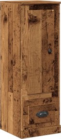 vidaXL Dulap înalt, lemn vechi, 36x35,5x103,5 cm, lemn prelucrat