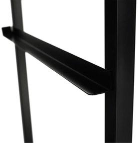 Comodă cu sertare din material textil PALMERA,negru