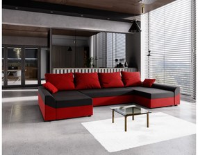 Expedo Canapea extensibilă în formă de U VIVIANA, 321x80x139 sawana 14/sawana 13