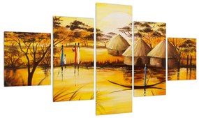 Tablou oriental (125x70 cm), în 40 de alte dimensiuni noi