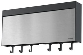 Suport de perete pentru prosoape de hârtie și folii de bucătărie Metaltex Tango Inox