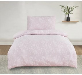 Lenjerie de pat din jacquard Alabama roz, 140 x200 cm, 70 x 90 cm