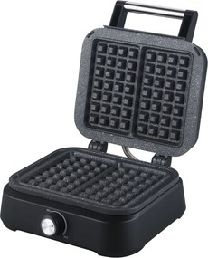 Aparat pentru vafe Zilan ZLN3959, Placi fixe din aluminiu, Termostat reglabil, Temperatura reglabila, Putere 1500W