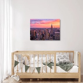 Tablou pe sticlă - New York (70x50 cm)