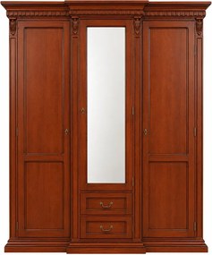 Dulap lemn masiv Bernhard 3 Usi, 182 × 67 × 218 cm