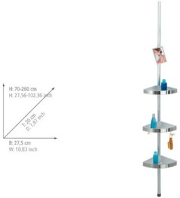 WENKO 20349100 - Profil de colț PREMIUM 27,5 x 260 cm, satinat