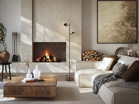 Lampa LED de podea cu telecomanda Taros