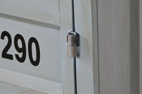 Bufet, turcoaz, din metal, stil industrial, Cargo