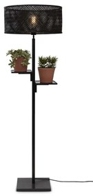 Lampadar eco din bambus cu polita Java bl/50x22, bl