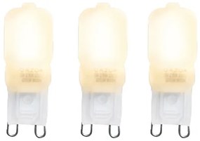 Set de 3 becuri LED G9 CUTE PC 2W 200 lm 2700K