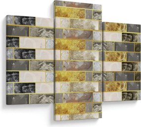 Tablou - Decor cu texturi (90x60 cm)