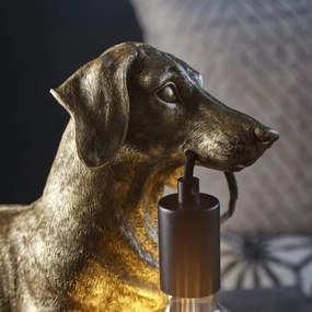 Lampă de masă Endon 101187 DACHSHUND 1xE27/10W/230V auriu