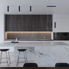 Plafonieră LAGOS 1xGU10/40W/230V negru