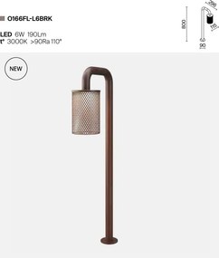 Stalp exterior design modern LED IP65 Latticea H-80cm