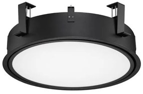 Plafoniera LED incastrabila reglabila PERFECT 40cm negru CCT Dimmable