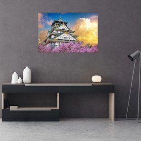 Tablou - Castelul Osaka (90x60 cm)