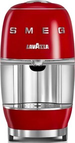 Espressor cu capsule SMEG Lavazza A Modo Mio LM200, 1250 W, 10 bar, 0,9 l, Incalzire rapida, Rosu