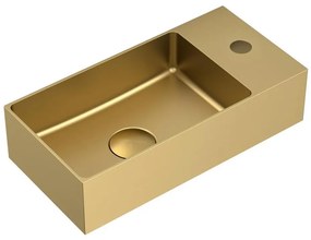 Sapho - Lavoar suspendat AURUM 36,5 x 18 cm, auriu mat