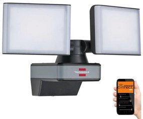 Proiector LED dimabil DUO LED/29,2W/230V 3000-6500K IP54 Wi-Fi Brennenstuhl