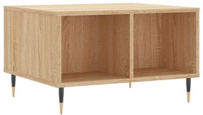 vidaXL Măsuță de cafea, stejar sonoma, 60x50x36,5 cm, lemn prelucrat