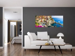 Tablou - Satul italian Manarola (120x50 cm)