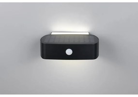 Corp de iluminat pentru exterior LED, de perete, solar (înălțime 6 cm) Bilbao – Reality
