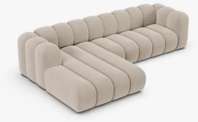 Coltar Lupine 4 locuri catifea Salvador L290 cm