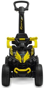 Baby Mix Mega Prime EVA balansoar pentru copii cubară de ghidare, galben