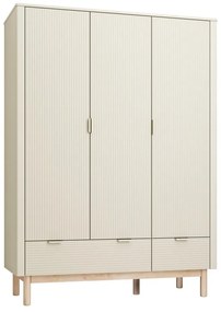 Șifonier pentru copii crem 144x52 cm Miloo – Pinio