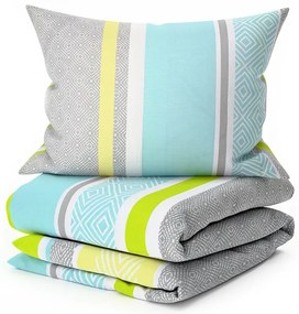 Lenjerie de pat din bumbac Renforce creponat BEAUTIFUL SPRING colorat Dimensiune lenjerie de pat: 70 x 90 cm | 140 x 200 cm