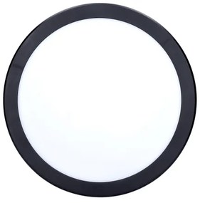 Plafonieră LED dimabilă Solight WO820 LED/18W/22W/26W/230V 3000/4000/6500K IP65 negru