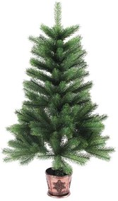 vidaXL Brad de Crăciun artificial, ace cu aspect natural, 90 cm, verde