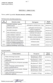 Scaun de birou Admiral negru gri