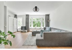 Lustră aplicată CORRINI 1xE27/60W/230V d. 25 cm negru/gri