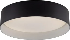 Schöner Wohnen 14593-18 - Plafonieră LED dimabilă TAVOLI LED/10W/230V, neagră + telecomandă
