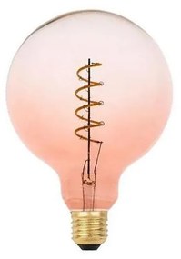 Bec LED FILAMENT SPIRAL G125 E27/4W/230V 2000K roz