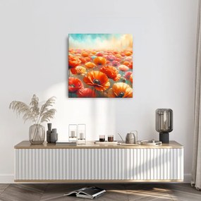 Tablou maci multicolori