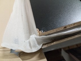 OFERTA Birou NEVY 120x60 cm, negru II. calitate