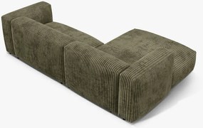 Coltar modular Martina corduroy Tilia L283 cm