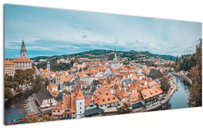 Tablou - Krumlov din Cehia (120x50 cm)