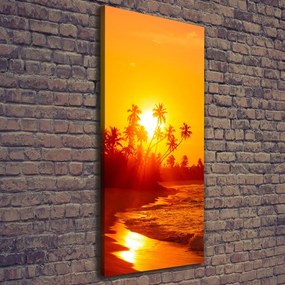 Tablouri tipărite pe pânză Plaja tropicala