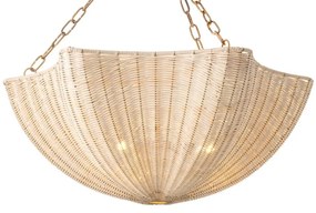 Candelabru design LUX, Rattan, Alama Vintage, Los Palmos