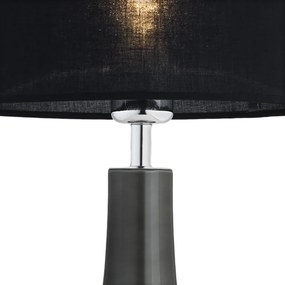 Veioza moderna design elegant AMAZONKA gri/negru
