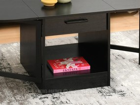 Măsuță de cafea Espana (lemn negru + negru). 1111604