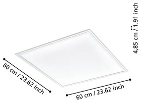 Plafonieră LED dimabilă SALOBRENA-Z LED/33W/230V alb Eglo 900046