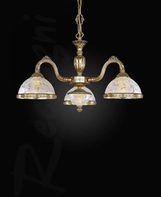 Candelabru clasic cu 3 brate design italian realizat manual 6302